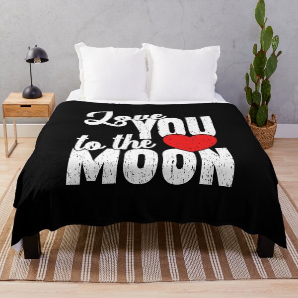 Item preview, LOVE YOU TO THE MOON cute Valentines Day couples and partners but also good friends, eternal love, married, wife, husband, girlfriend, boyfriend, designed and sold by Jt41.