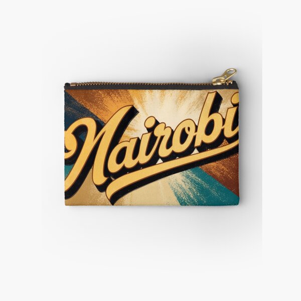 Item preview, Greetings from Nairobi Africa Vintage Travel Retro Postcard Design designed and sold by TravelPostcardGems.