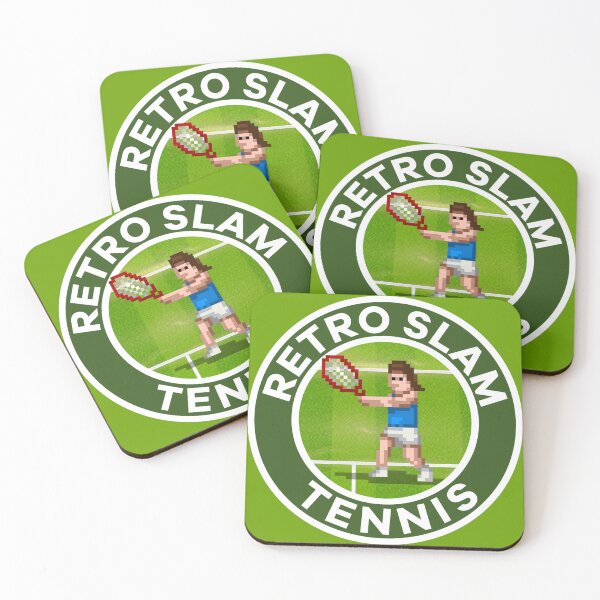 Item preview, Retro Slam Tennis Player designed and sold by NewStarGames.