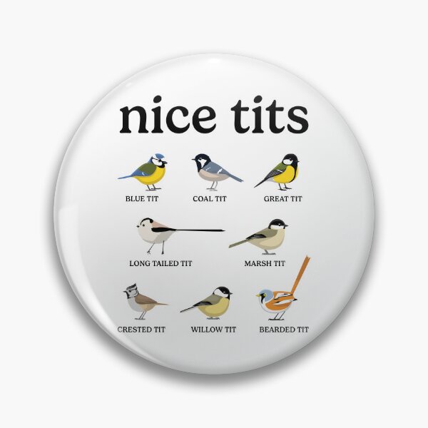 Item preview, Nice Tits Ornithology Funny Bird Watching designed and sold by RareBunny.