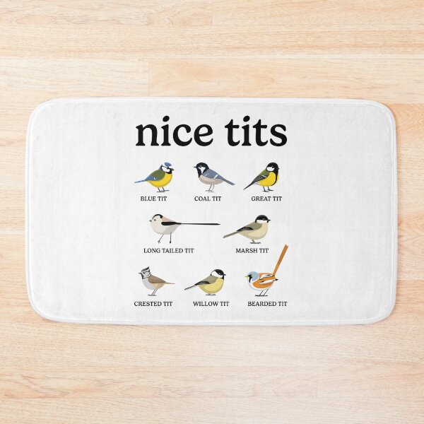 Item preview, Nice Tits Ornithology Funny Bird Watching designed and sold by RareBunny.