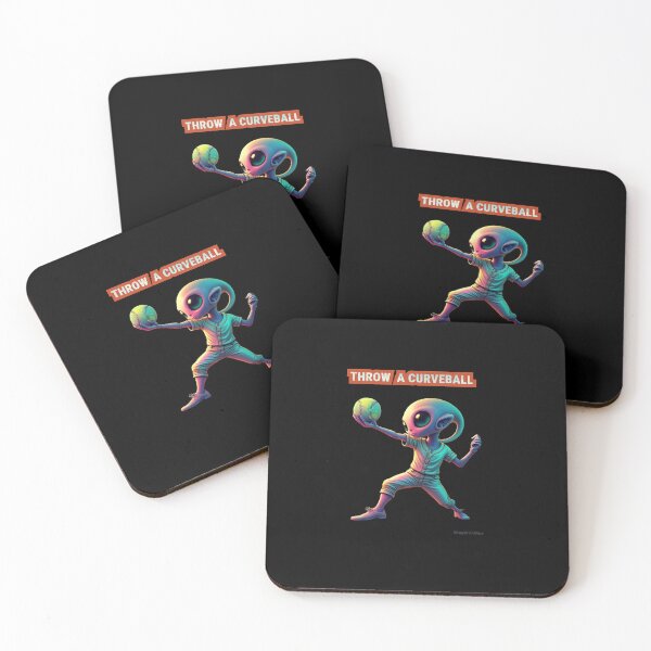 Item preview, "Throw a curveball" designed and sold by ShopWithMus.