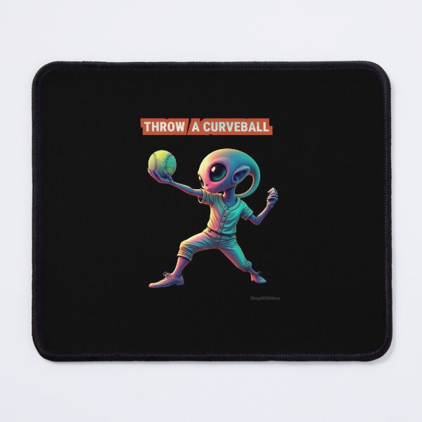 Item preview, "Throw a curveball" designed and sold by ShopWithMus.