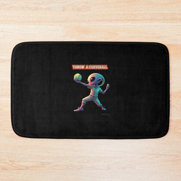 Item preview, "Throw a curveball" designed and sold by ShopWithMus.