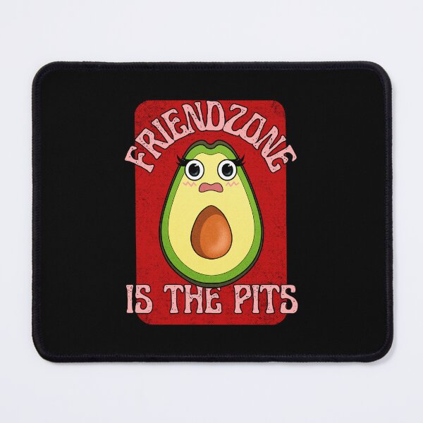 Item preview, Friendzone Is The Pits | Avocado Valentines Day designed and sold by ObsidianDaz.