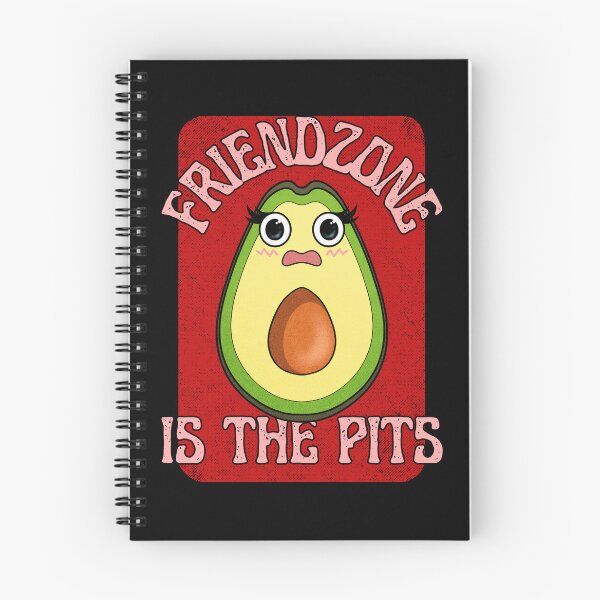 Item preview, Friendzone Is The Pits | Avocado Valentines Day designed and sold by ObsidianDaz.