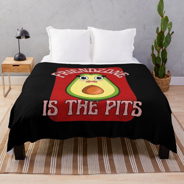 Item preview, Friendzone Is The Pits | Avocado Valentines Day designed and sold by ObsidianDaz.