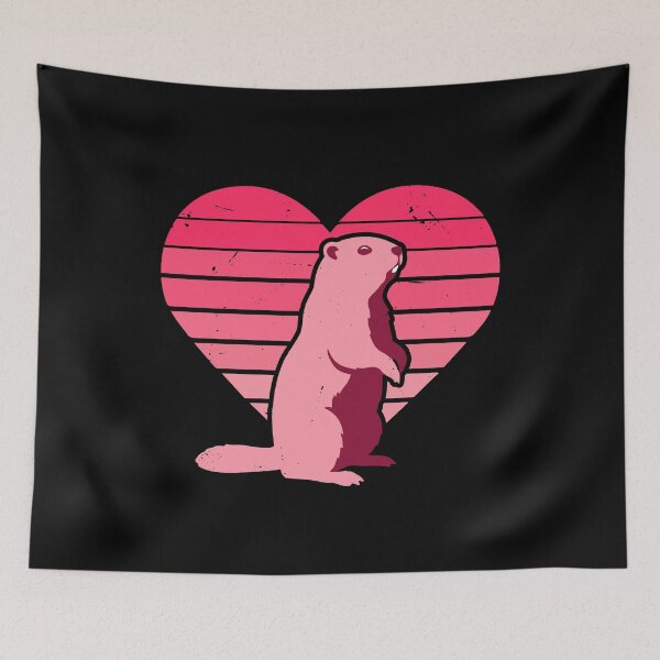 Item preview, Groundhog Heart Valentine's Day Funny Ground Hog Day Sunset 2025 Gift for Kids Girls Boys Men Women  designed and sold by JUSTBEELEGANT.