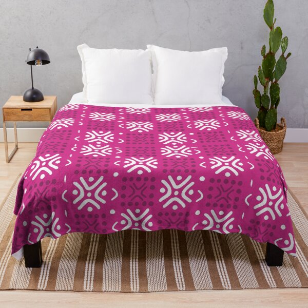 Item preview, Patrones africanos – rosa BOGOLAN designed and sold by Wolagno.