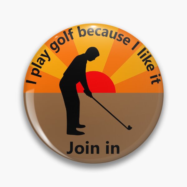 Artikelvorschau, Sport - Ich spiele Golf, weil es mir Spaß macht - mach mit entworfen und verkauft von mikistudio.