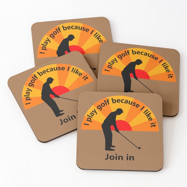 Item preview, Sport - I play golf because I like it - join me designed and sold by mikistudio.