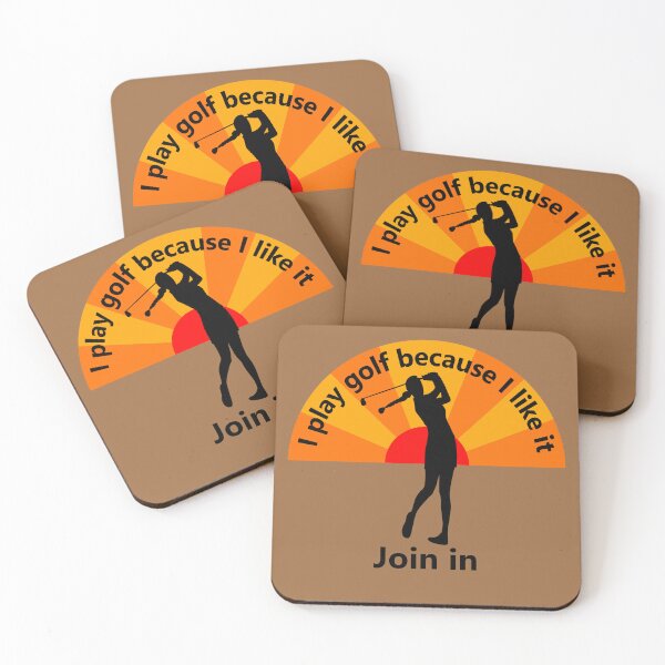 Item preview, Sport - I play golf because I like it - join me designed and sold by mikistudio.