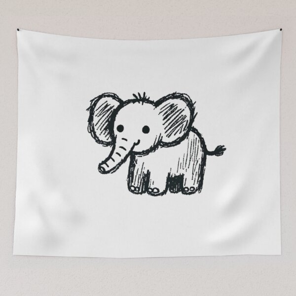 Item preview, Painted elephant designed and sold by Murza.