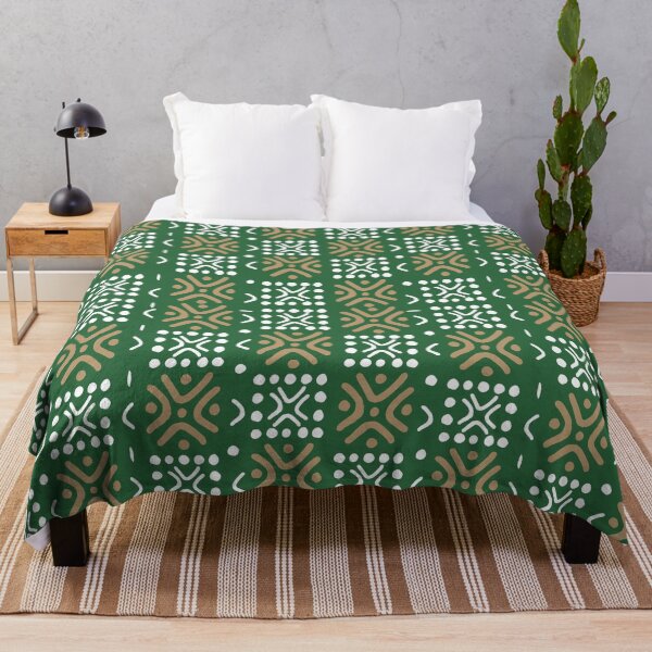 Item preview, African patterns – BOGOLAN green designed and sold by Wolagno.