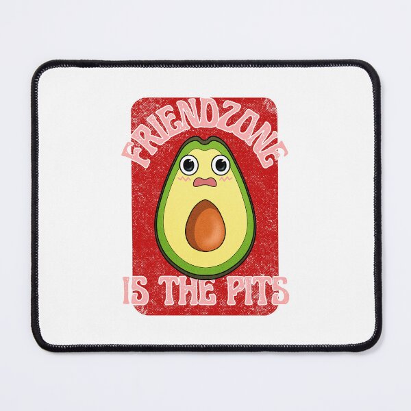 Item preview, Friendzone Is The Pits | Avocado Valentines Day designed and sold by ObsidianDaz.