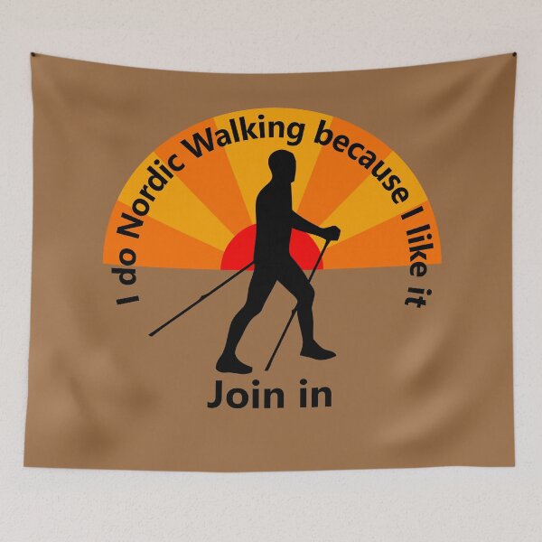 Item preview, Sport - I do Nordic Walking because I like me designed and sold by mikistudio.