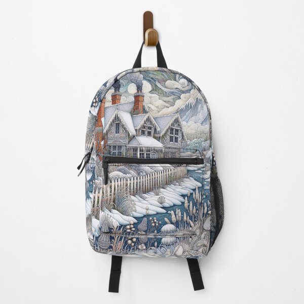 Item preview, Snowy Village designed and sold by M-Y-A-R-T-.