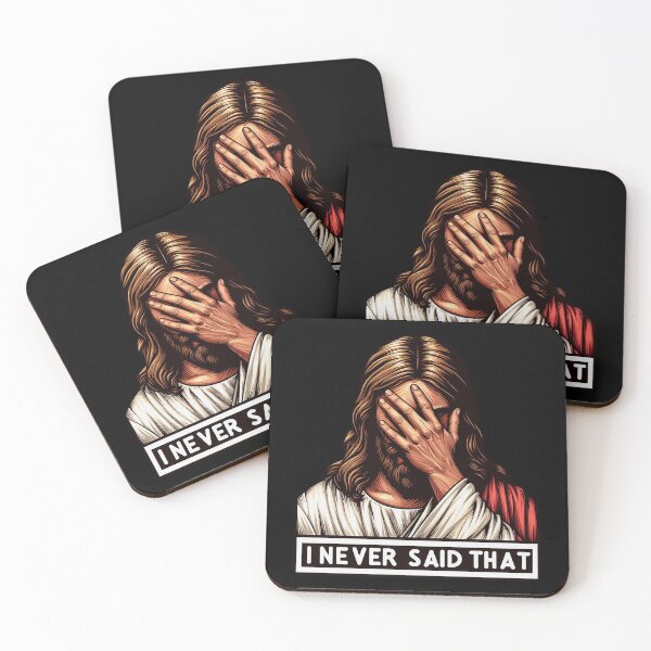 Item preview, I Never Said That Jesus meme designed and sold by plushism.