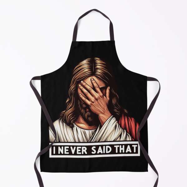 Item preview, I Never Said That Jesus meme designed and sold by plushism.