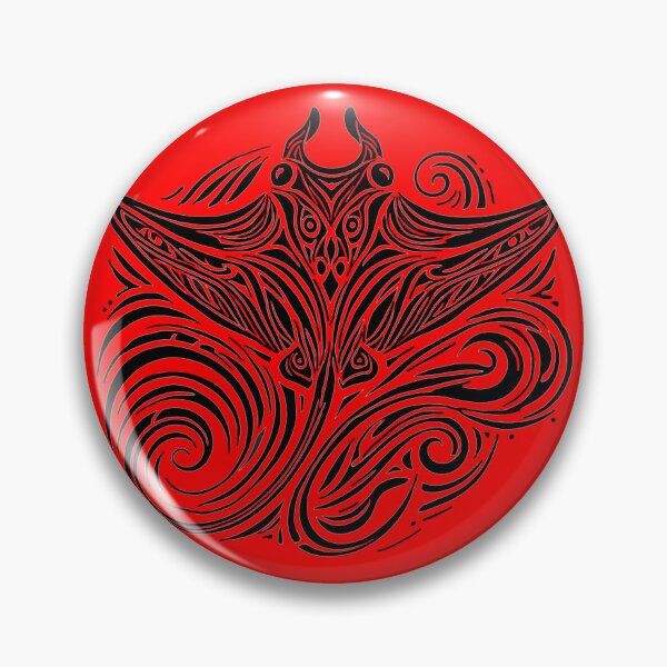 Item preview, Tribal manta ray designed and sold by SpectrumShine.