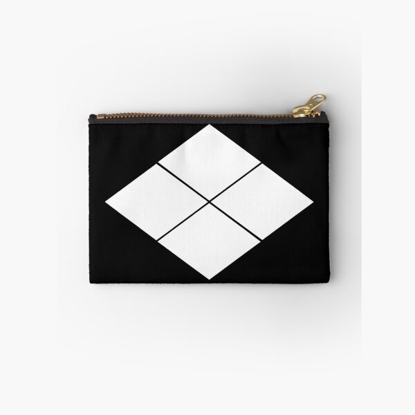 Item preview, White Takeda Clan Mon with Black Background designed and sold by Mon & Matrix.