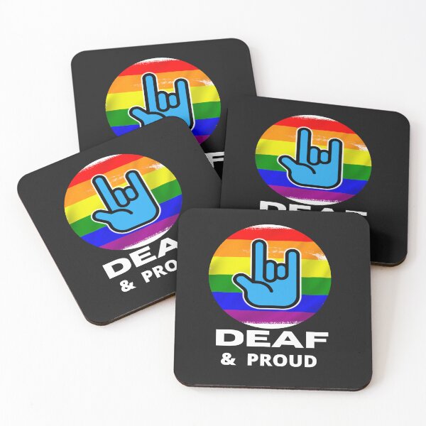 Item preview, Deaf and proud LGBT  American sign Language designed and sold by erozzz.
