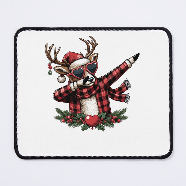 Item preview, Dabbing Dance Reindeer Heart Sunglasses designed and sold by Artistoos.