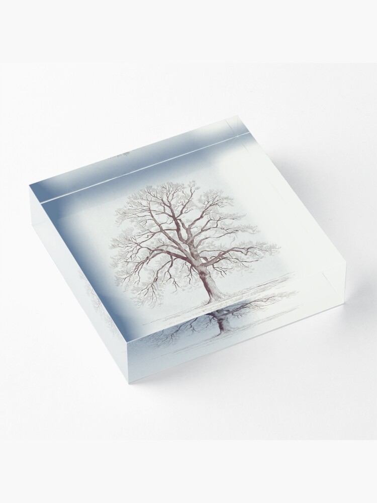 Thumbnail 3 of 5, Acrylic Block, Bare Tree designed and sold by Patricks-Art.