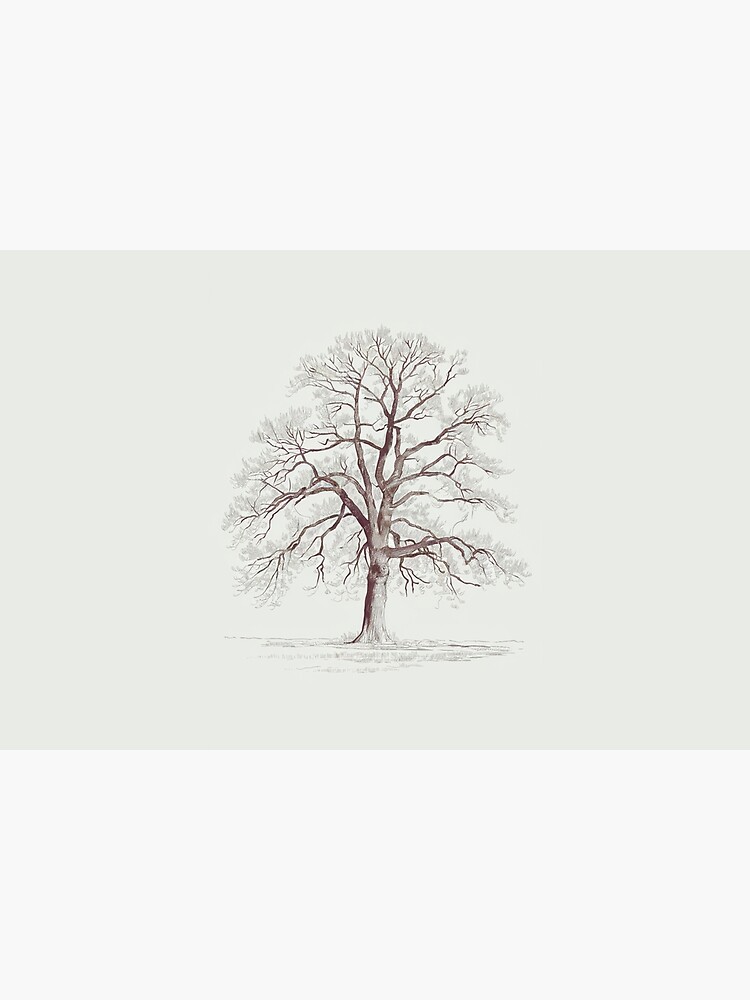Thumbnail 6 of 6, Bath Mat, Bare Tree designed and sold by Patricks-Art.