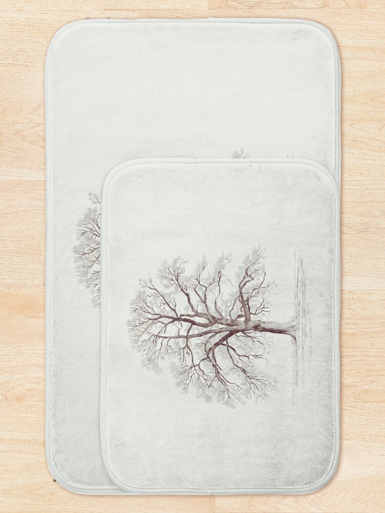 Thumbnail 5 of 6, Bath Mat, Bare Tree designed and sold by Patricks-Art.