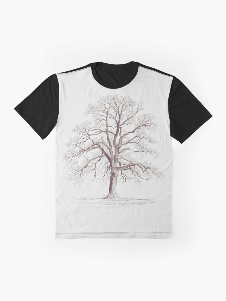 Thumbnail 4 of 5, Graphic T-Shirt, Bare Tree designed and sold by Patricks-Art.