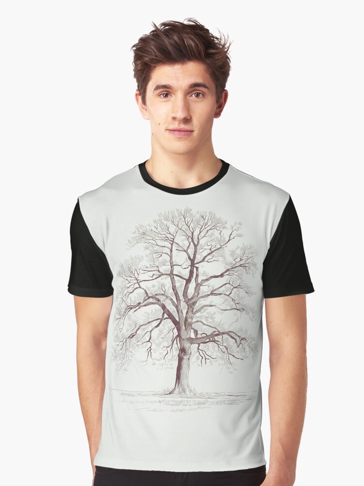 Thumbnail 1 of 5, Graphic T-Shirt, Bare Tree designed and sold by Patricks-Art.