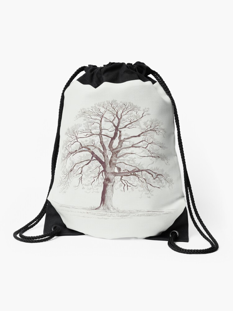 Thumbnail 1 of 3, Drawstring Bag, Bare Tree designed and sold by Patricks-Art.