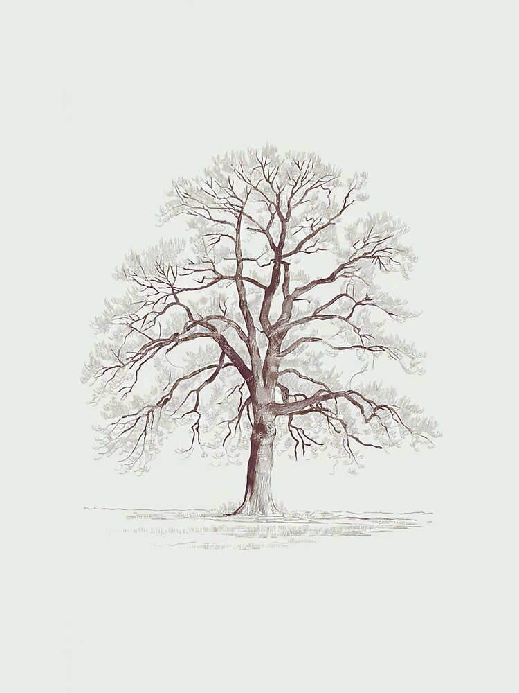 Thumbnail 2 of 2, Greeting Card, Bare Tree designed and sold by Patricks-Art.