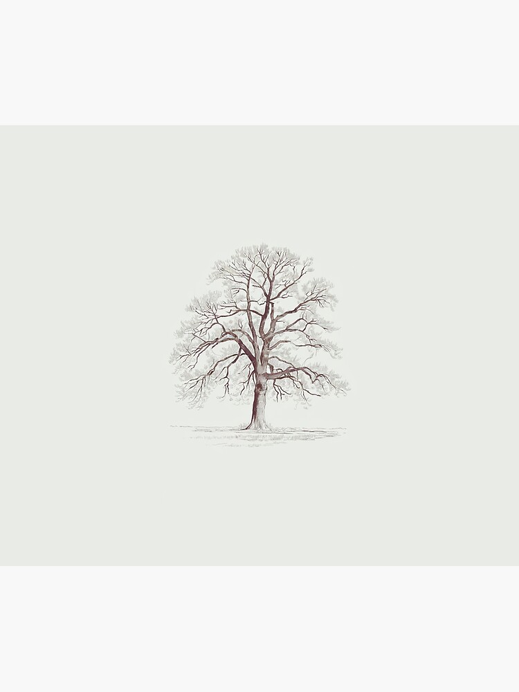 Thumbnail 2 of 2, Duvet Cover, Bare Tree designed and sold by Patricks-Art.