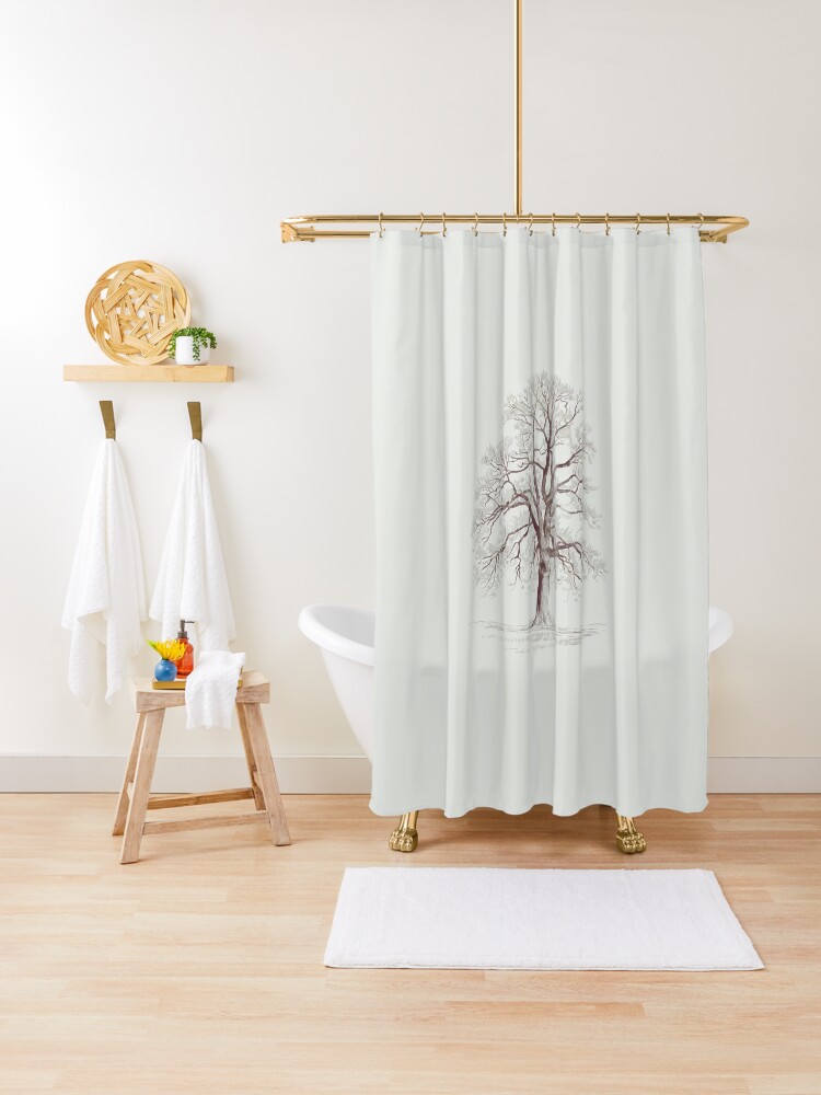 Thumbnail 1 of 5, Shower Curtain, Bare Tree designed and sold by Patricks-Art.