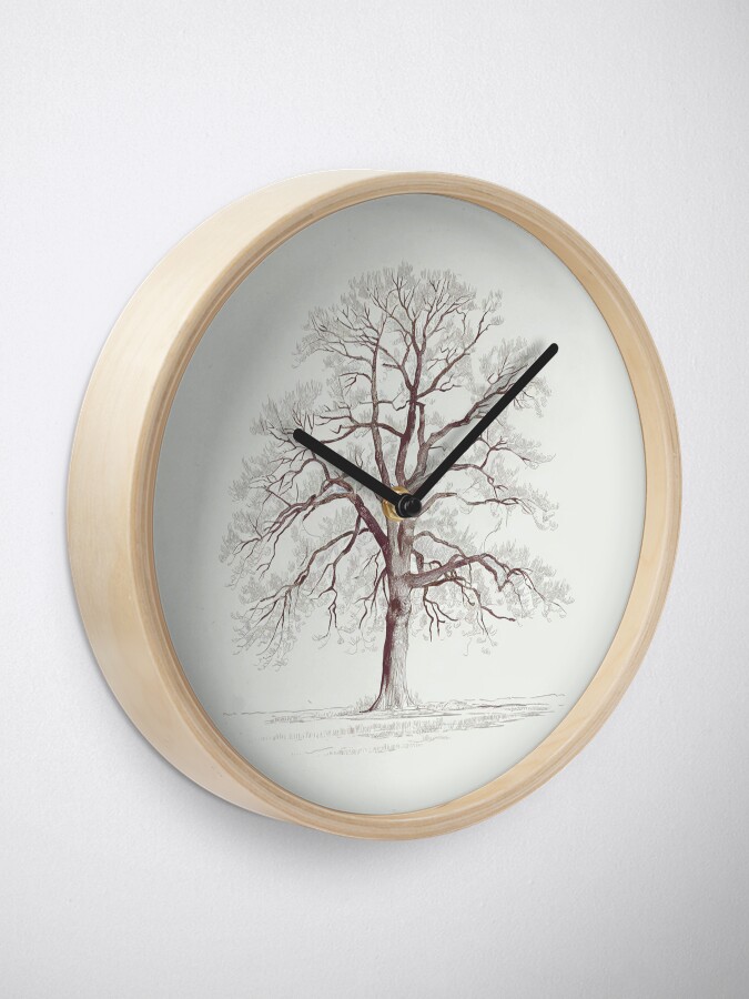 Thumbnail 1 of 4, Clock, Bare Tree designed and sold by Patricks-Art.