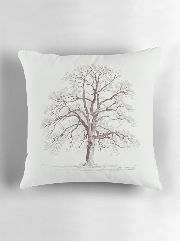 Thumbnail 3 of 4, Pillow, Bare Tree designed and sold by Patricks-Art.