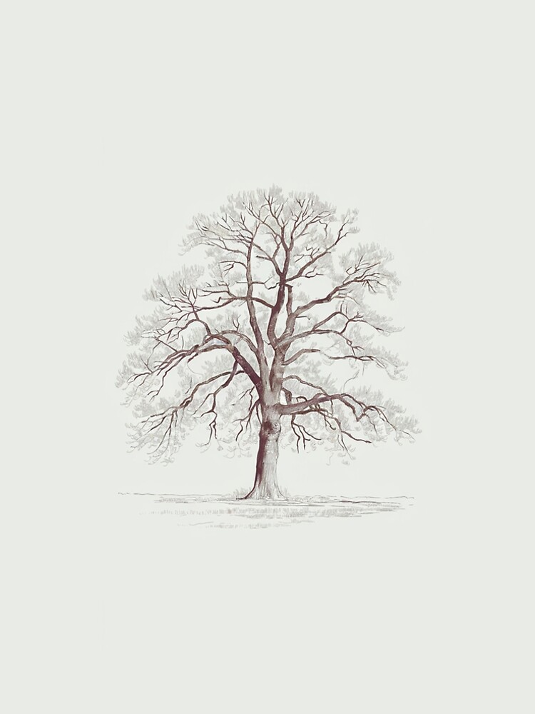 Thumbnail 4 of 4, A-Line Dress, Bare Tree designed and sold by Patricks-Art.