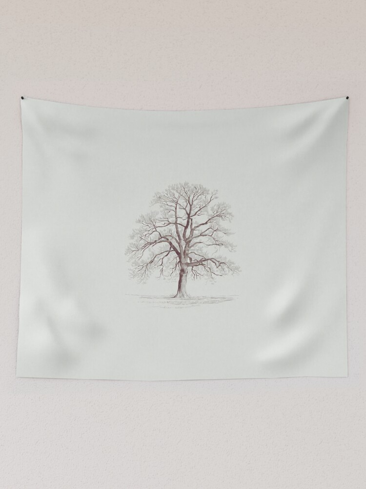 Thumbnail 2 of 3, Tapestry, Bare Tree designed and sold by Patricks-Art.