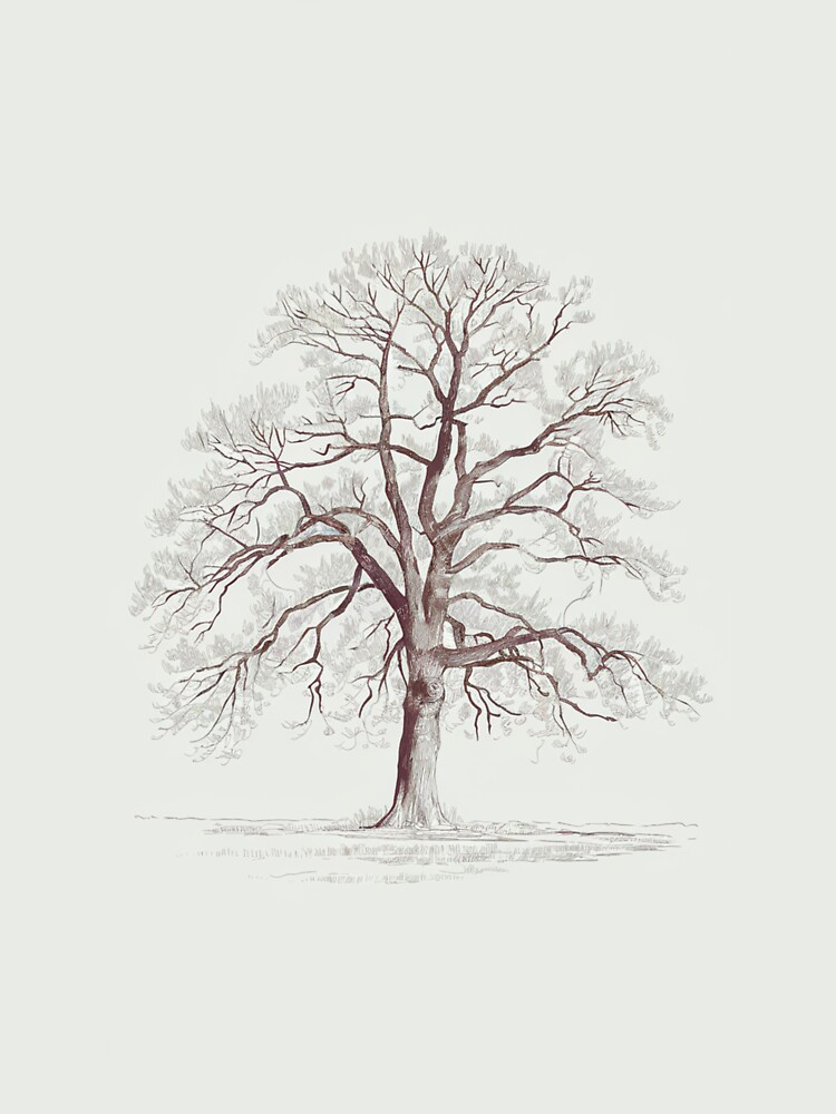 Thumbnail 3 of 3, Sticker, Bare Tree designed and sold by Patricks-Art.