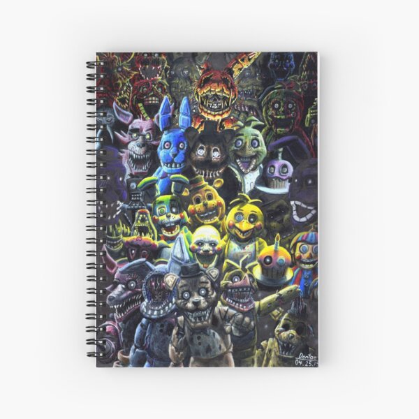FNAF - The Night Shift Spiral Notebook