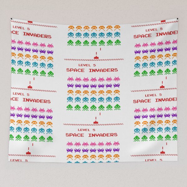 Item preview, Space invaders game designed and sold by KetiaArtWorld.