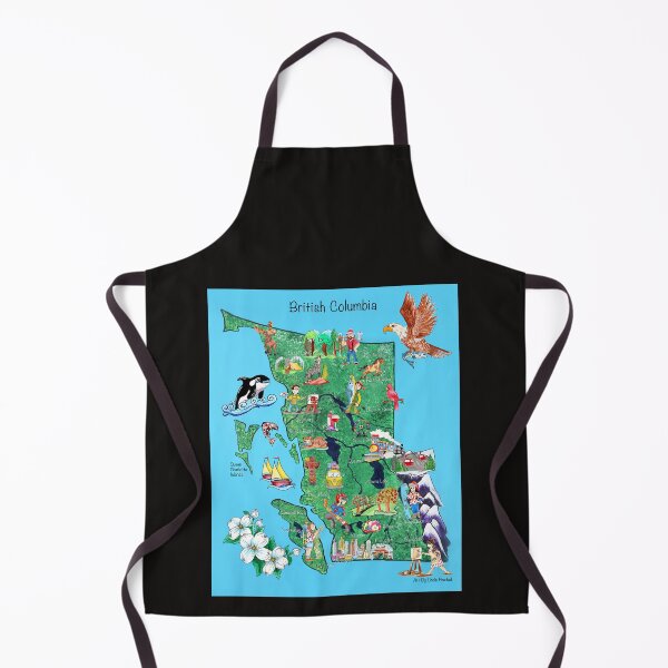 Item preview, British Columbia Funfinder map designed and sold by Linda Finstad.