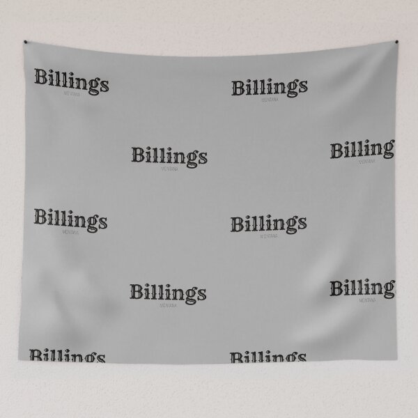 Item preview, Billings Montana retro vintage Mt USA designed and sold by Marny Design.