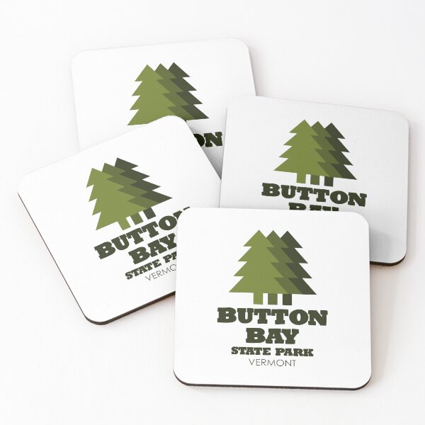 Item preview, Button Bay State Park Vermont designed and sold by bivenart.