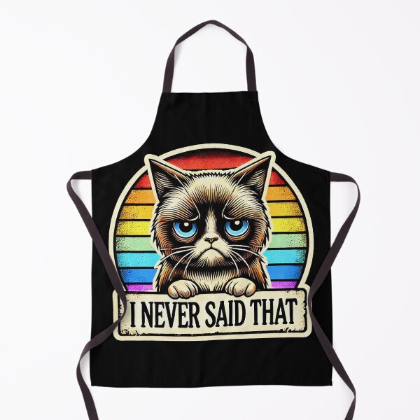 Item preview, I Never Said That Angry Cat designed and sold by plushism.