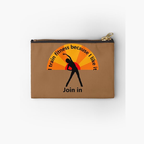 Item preview, Sport - I train fitness because I like it - join me designed and sold by mikistudio.