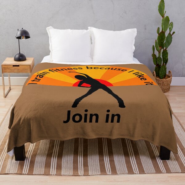 Item preview, Sport - I train fitness because I like it - join me designed and sold by mikistudio.