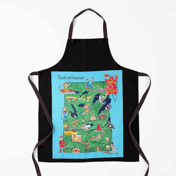 Item preview, Saskatchewan Funfinder map designed and sold by Linda Finstad.